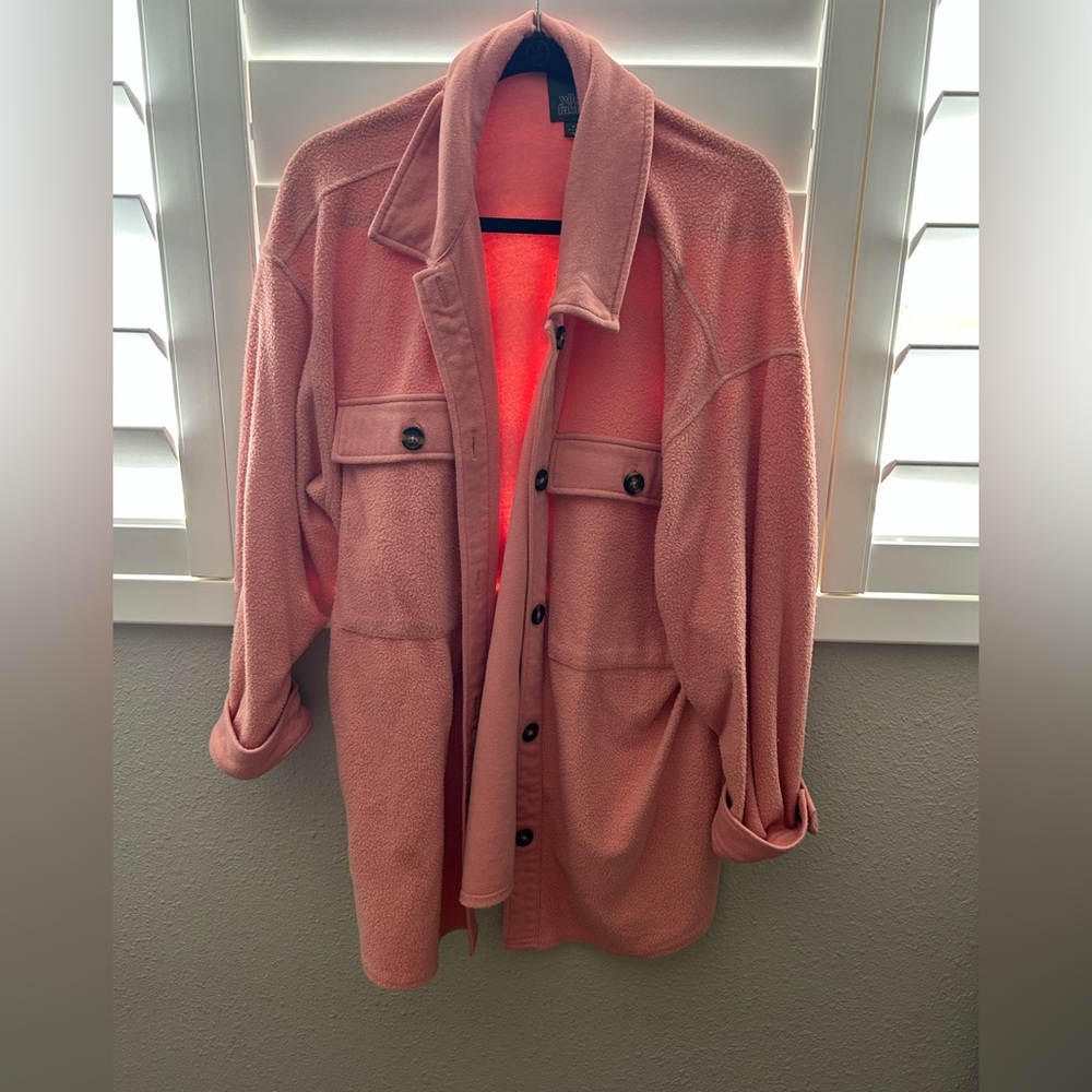Wild Fable Blush Teddy Jacket